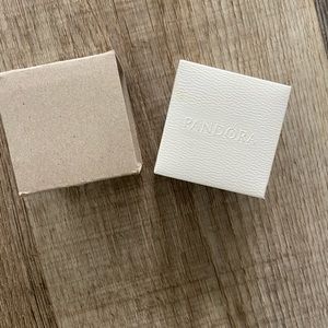 2” Pandora bead / charm gift box w sleeve